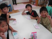 練ってたべるのは楽しいです