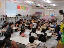 作り方を聞いている