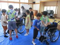 車いす体験1