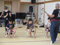 スコップ三味線の体験