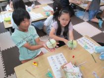 完成したリンゴです