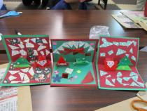 出来上がった作品