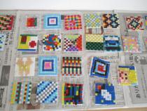 完成したモザイクアート