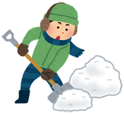 雪かきイメージ