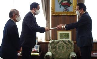 答申式写真1（3月26日）の画像