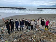 わくわくクリーンビーチの様子