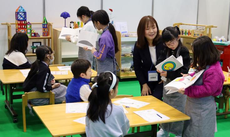 保育教諭体験の様子