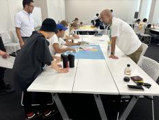 ワークショップの様子の画像