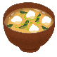 味噌汁のイラスト