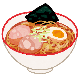 しょうゆラーメンのイラスト