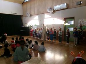 キャンドルサービスの写真