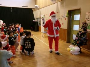 サンタさんありがとう写真